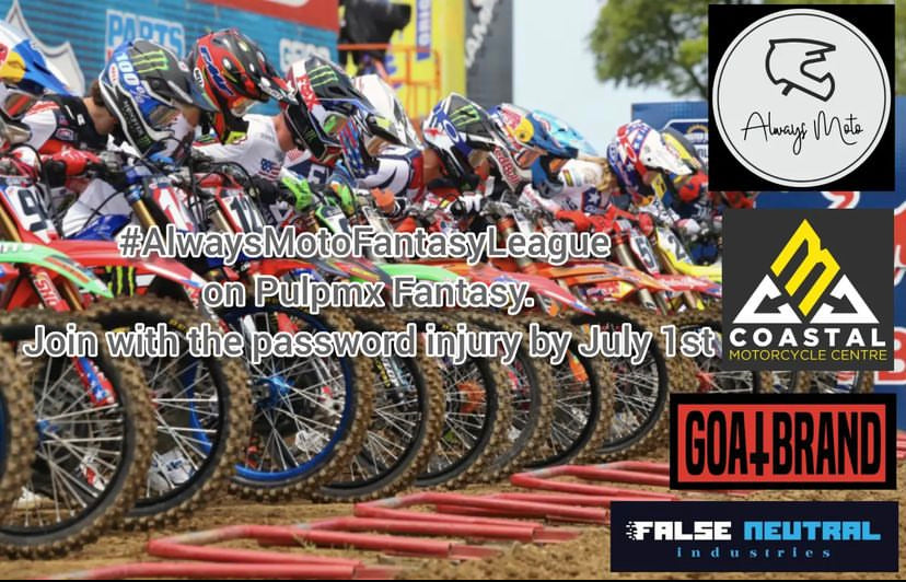 Join Always Moto & Sponsors in the Pulp MX Fantasy League