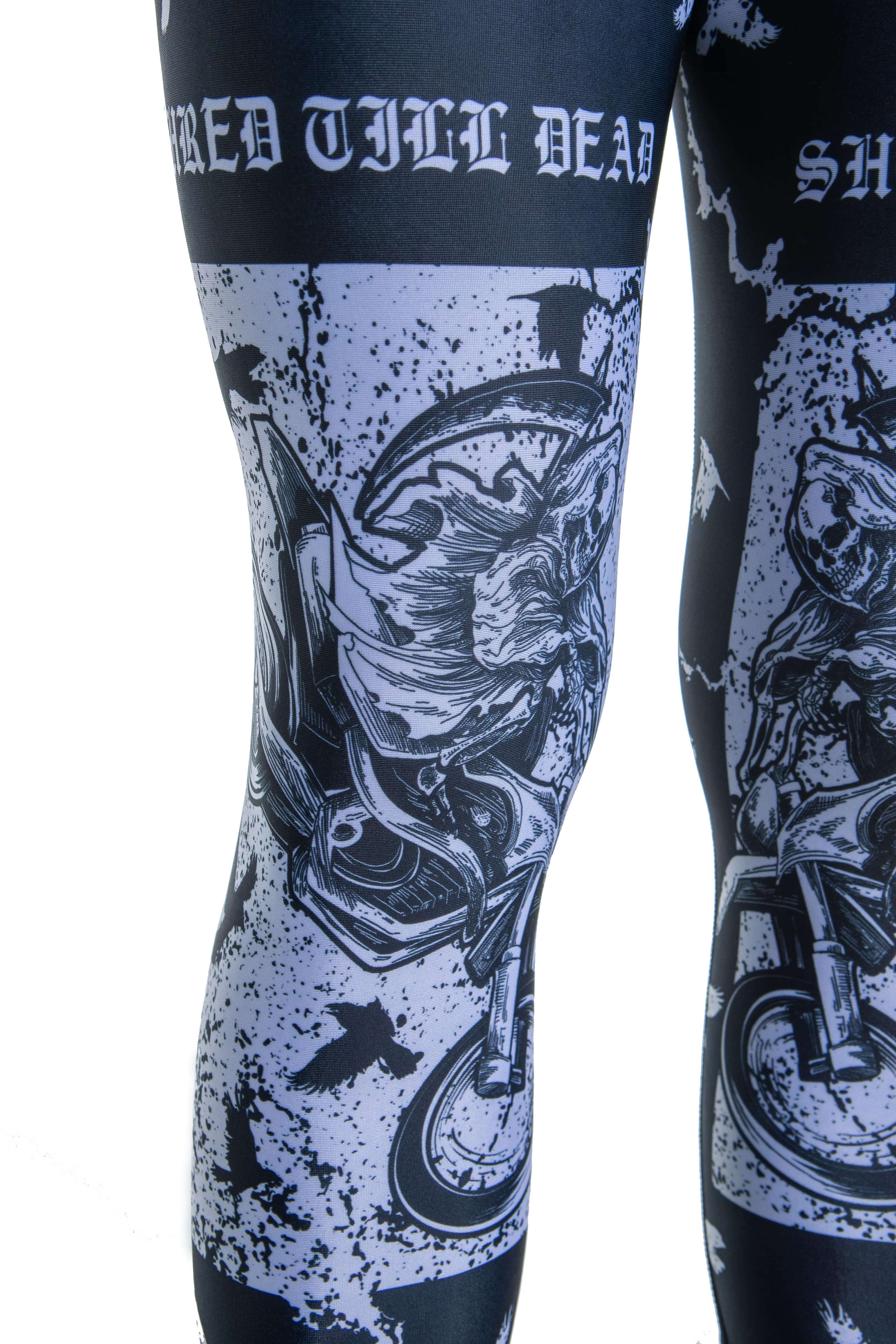 The Grim Moto Kneebrace Socks