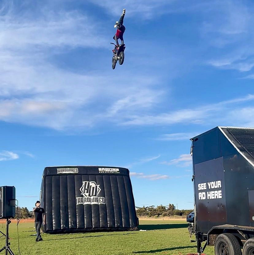 Hardwired Entertainment FMX Show at Kalgoorlie Desert Race