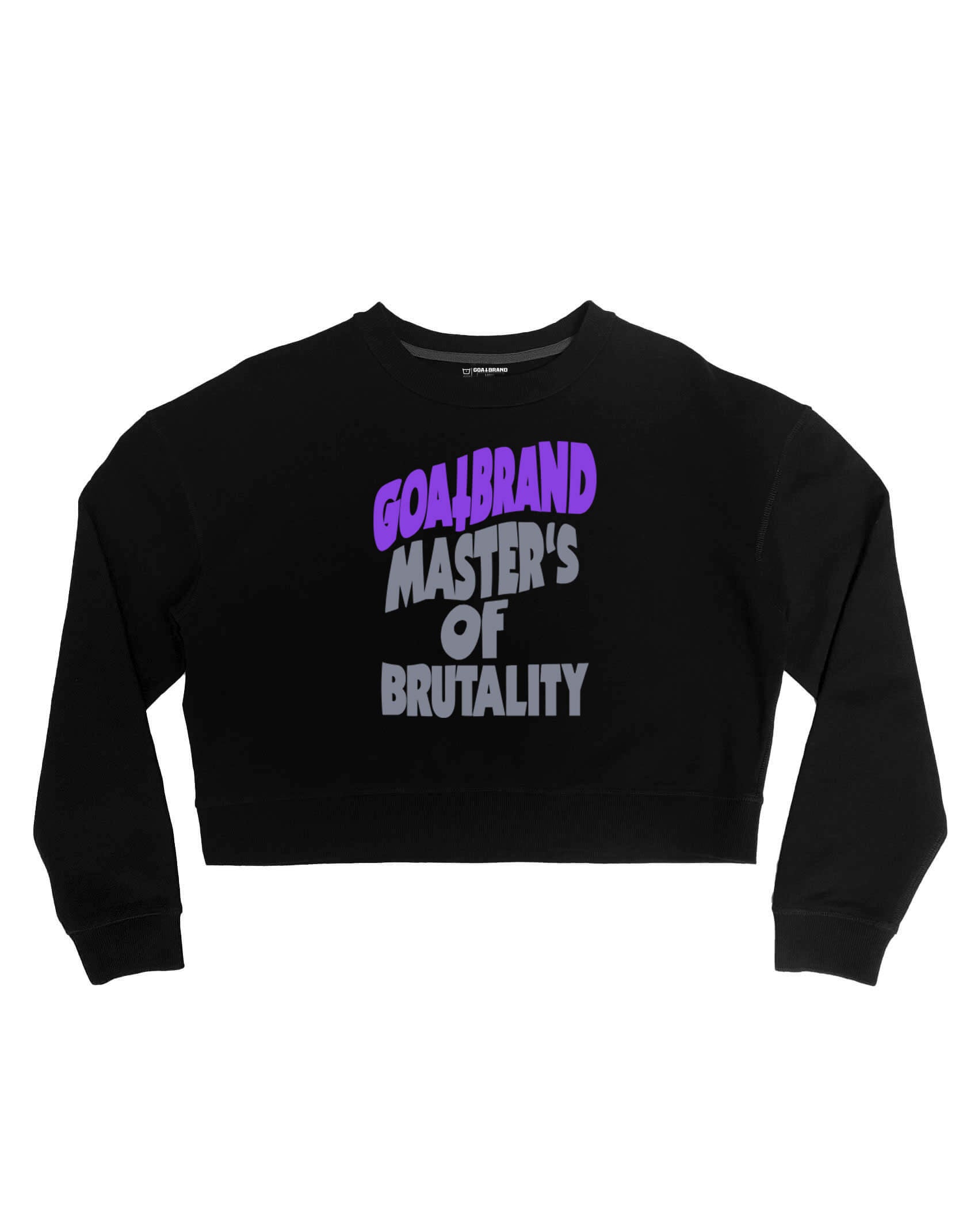 Master's Of Brutality Women's Cropped Crew Neck